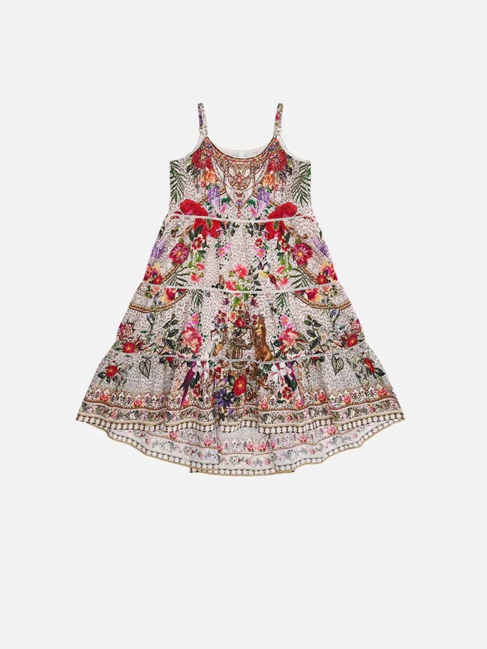Camilla Kids High Low Hem Dress - Leos Bouquet size 6